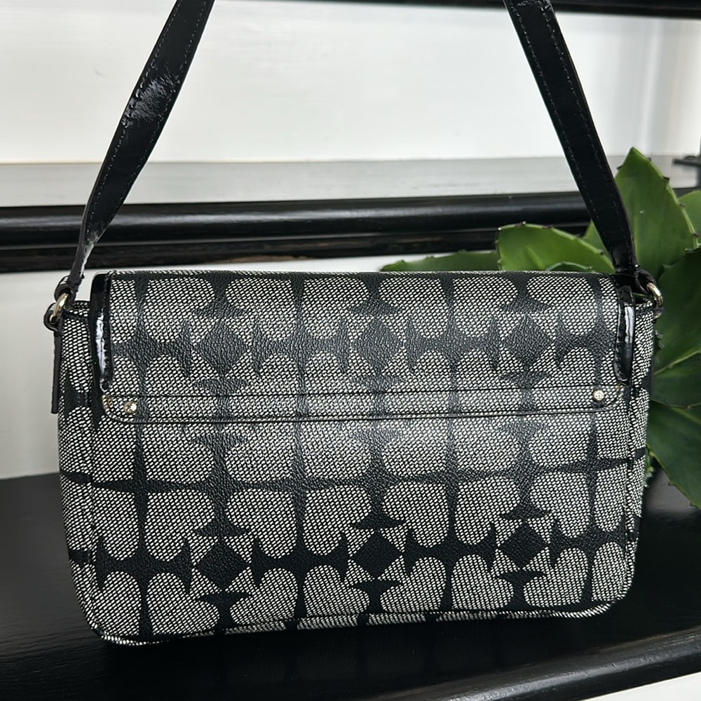 Kate Spade Flynn, ace of spades, designer Crossbody shoulder handbag purse Nwot - Picture 6 of 12